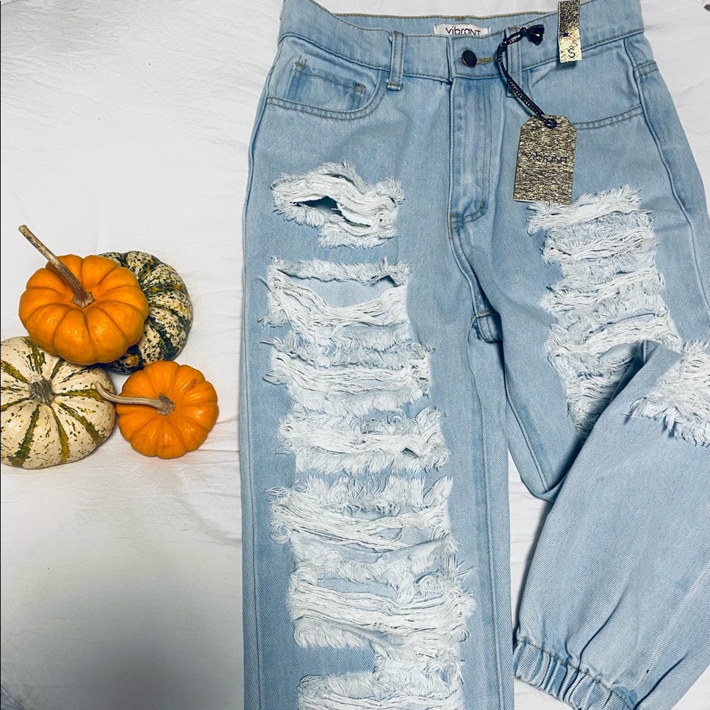 Vibrant M.I.U Jogger Jeans—BRAND NEW!